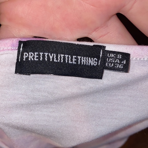 PrettyLittleThing Tie-Dye Cropped Long Sleeve Top 3/$20 - Picture 6 of 6